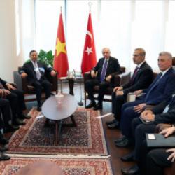 Cumhurbaşkanı Erdoğan'dan ABD'de kritik temaslar!