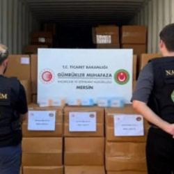Mersin&rsquo;de b&uuml;y&uuml;k operasyon! Tam 1,7 ton