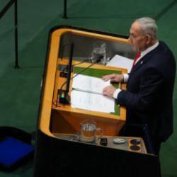 Netanyahu&rsquo;ya tepki sosyal medyada d&uuml;nya g&uuml;ndeminde!