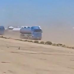 Suriye'den Irak'a dev benzin sevkiyatı başladı