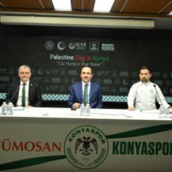 Konyaspor'da Filistin ma&ccedil;ı heyecanı! Herkesi davet ettiler: Biletler bedava