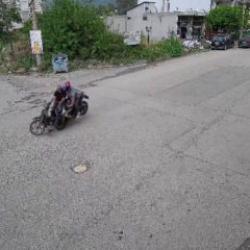 "Dayı &ouml;yle yola &ccedil;ıkılır mı?" &Ccedil;arpıştığı yaşlı adama yerdeyken b&ouml;yle isyan etti