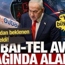 Dubai-Tel Aviv u&ccedil;ağında alarm: İsrail'in talebiyle ikinci u&ccedil;ak da geri &ccedil;evrildi!