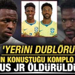 D&uuml;nya bu komplo teorisini konuşuyor! Vinicius Junior &ouml;ld&uuml;r&uuml;ld&uuml; m&uuml;? 'Yerini dubl&ouml;r&uuml; aldı'
