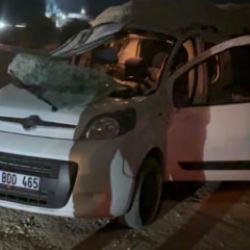 Gaziantep'te 7 kişinin can verdiği yolda yeni bir kaza oldu: Yaralılar var