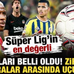 S&uuml;per Lig&rsquo;in en değerli takımları belli oldu! Zirveyle alt sıralar arasında u&ccedil;urum oluştu
