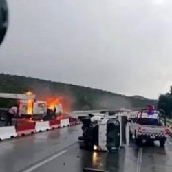 Kaygan yolda kızılca kıyamet koptu!
