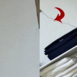 G&ouml;z g&ouml;re g&ouml;re gelen ihmal! Yıkılmadan &ouml;nce &ccedil;ekilen g&ouml;r&uuml;nt&uuml;ler ortaya &ccedil;ıktı