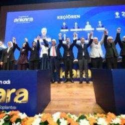 AK Parti'ye katılan belediye başkanlarından g&ouml;vde g&ouml;sterisi: 2029'da rekorla geliyoruz