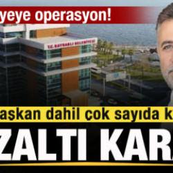 Bayraklı Belediyesi'ne operasyon! &Ccedil;ok sayıda g&ouml;zaltı kararı
