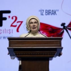 Emine Erdoğan GİF a&ccedil;ılışında konuştu: Kayda ge&ccedil;mek iz bırakmak anlamına gelmiyor