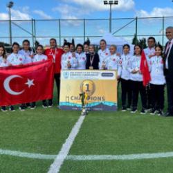G&ouml;rme Engelli A Mili Kadın Futbol Takımı Avrupa şampiyonu!