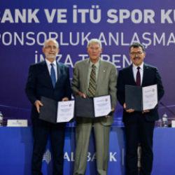 İT&Uuml; Spor Kul&uuml;b&uuml; ile Halkbank arasında sponsorluk anlaşması imzalandı