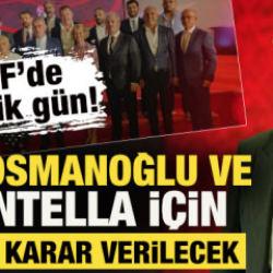 Riva'da se&ccedil;im g&uuml;ndemiyle kritik TFF toplantısı! Hacıosmanoğlu ve Montella i&ccedil;in karar...