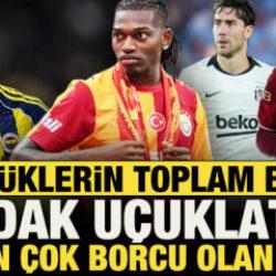 4 b&uuml;y&uuml;klerin toplam borcu dudak u&ccedil;uklattı! İşte en &ccedil;ok borcu olan kul&uuml;p