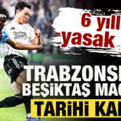6 yıllık yasak bitti! Trabzonspor-Beşiktaş ma&ccedil;ı i&ccedil;in tarihi karar