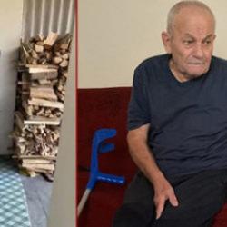 76 yaşındaki Bahtiyar dede huzurevine yerleştirilmek i&ccedil;in yardım istedi