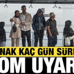 AKOM İstanbul i&ccedil;in tarih verdi: Sağanak yağış ka&ccedil; g&uuml;n s&uuml;recek?