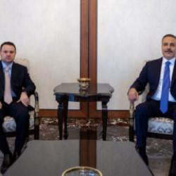 Bakanlar Fidan ve G&uuml;rlek g&ouml;r&uuml;şt&uuml;