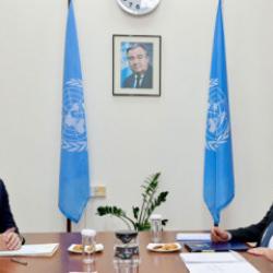 BM ofisinde &ouml;nemli temas: Erh&uuml;rman, Hristodulidis ile g&ouml;r&uuml;şt&uuml;