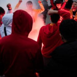 Galatasaray'a Ankara'da coşkulu karşılama