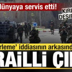 İsrail d&uuml;nyaya servis etti! 'Zehirleme' iddiasının arkasından İsrailli &ccedil;ıktı