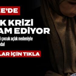 Gazze'de a&ccedil;lık devam ediyor! Binlerce &ccedil;ocuk risk altında