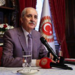 Meclis Başkanı Kurtulmuş, Roma'da T&uuml;rk toplumuyla g&ouml;r&uuml;şt&uuml;