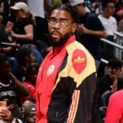 NBA yıldızı Lu Dort, ma&ccedil;a Galatasaray ceketiyle geldi!