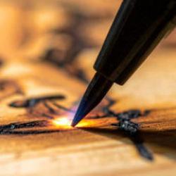 Pyrography: Ahşaba Ateşle Resim
