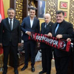 TFF 2. Lig ekibinden Devlet Bah&ccedil;eli'ye ziyaret