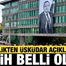 &Uuml;sk&uuml;dar i&ccedil;in se&ccedil;im tarihi a&ccedil;ıklandı!