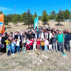 Kayseri B&uuml;y&uuml;kşehir, bin 150 fidanı toprakla buluşturdu 