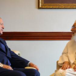 Cumhurbaşkanı Erdoğan eski hocası Ali Kemal Hut Hocaefendi ile bir araya geldi