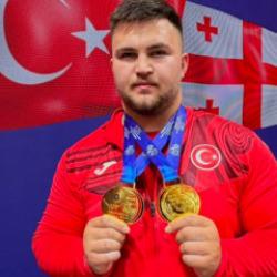 Milli halterci Avrupa Şampiyonu oldu! 2 altın madalya kazandı