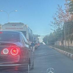 Sanayi rampasındaki trafik &ccedil;ilesi