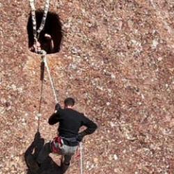 Sivas'ta doğa tutkunlarından nefes kesen iniş