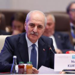 TBMM Başkanı Kurtulmuş'tan &ccedil;ağrı: &Ouml;zbekistan ve T&uuml;rkmenistan'ı T&Uuml;RKPA'da g&ouml;rmek istiyoruz