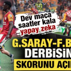 Dev ma&ccedil;a saatler kala yapay zeka, Galatasaray-Fenerbah&ccedil;e ma&ccedil;ının skorunu a&ccedil;ıkladı