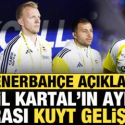 Fenerbah&ccedil;e'den teknik direkt&ouml;r a&ccedil;ıklaması! İsmail Kartal ayrılığı sonrası Kuyt gelişmesi