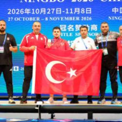 Milli sporcumuz d&uuml;nya ikincisi
