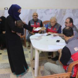 Sadakataşı Suriye&rsquo;de 2 bin aileye gıda yardımı ulaştırdı