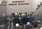 Açılışın ardından Marmaray'da izdiham!