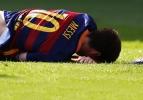 Barca'da Messi şoku! Acı içinde yerde kaldı