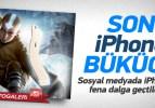 Bükülen iPhone 6 sosyal medyayı salladı