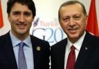 Erdoğan, Kanada Başbakanı'nı kabul etti