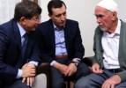 Davutoğlu'ndan şehidin evine taziye ziyareti