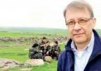 Erdoğan'a soru soran Finli gazetecinin PKK pozu