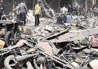 Esed pazar yerini vurdu: 45 ölü