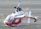 Eski Devlet Başkanı'nı taşıyan helikopter düştür
